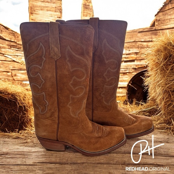 Rios of Mercedes Tan Leather Boots New never worn